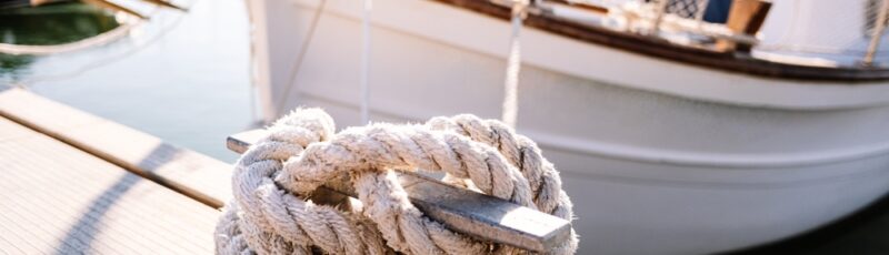 A,Close,Up,Of,A,Fishing,Boat,Moored,In,A